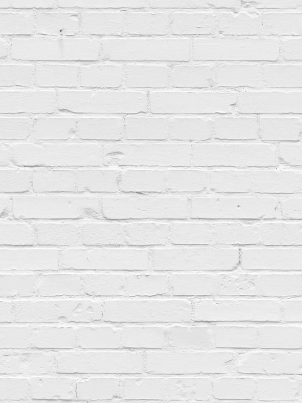 Papel Tapiz White Brick Wall - Tienda Interni
