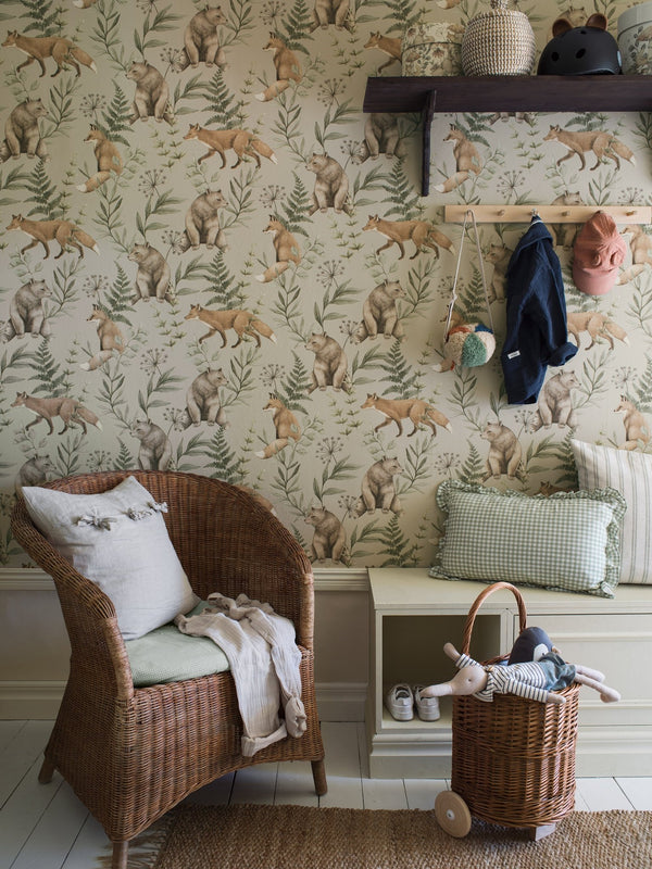 Papel Tapiz Wild Forest - Tienda Interni