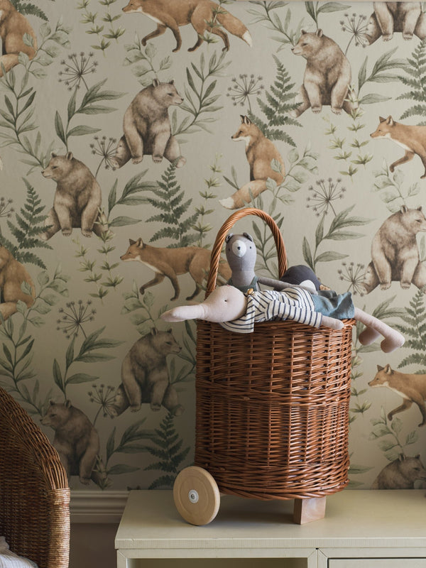 Papel Tapiz Wild Forest - Tienda Interni