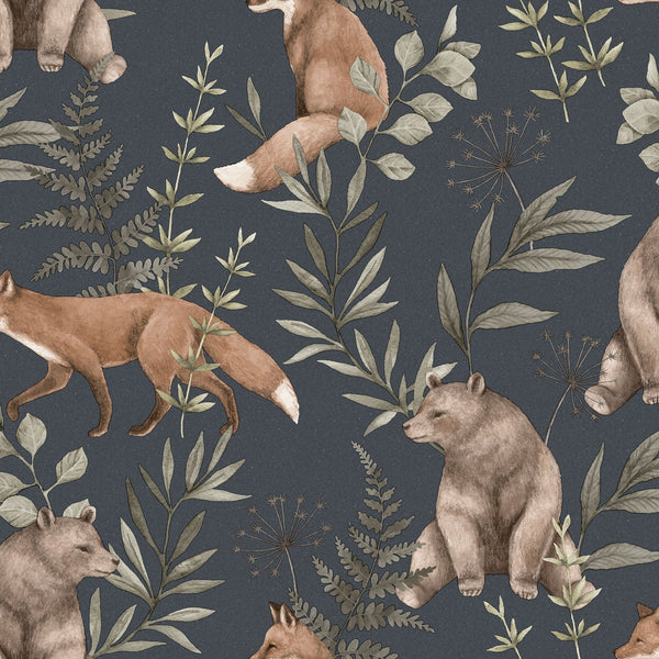 Papel Tapiz Wild Forest - Tienda Interni