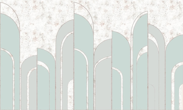 Papel Tapiz Art Deco - Deco Arches - Tienda Interni