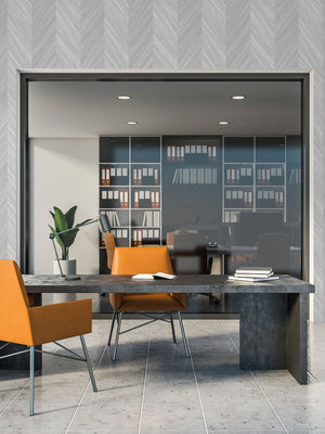 Papel Tapiz Chevron Wood - Tienda Interni