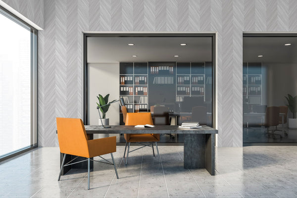 Papel Tapiz Chevron Wood - Tienda Interni