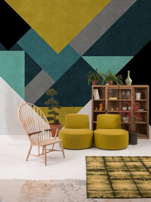 Papel Tapiz Geometrics - Concrete Block - Tienda Interni