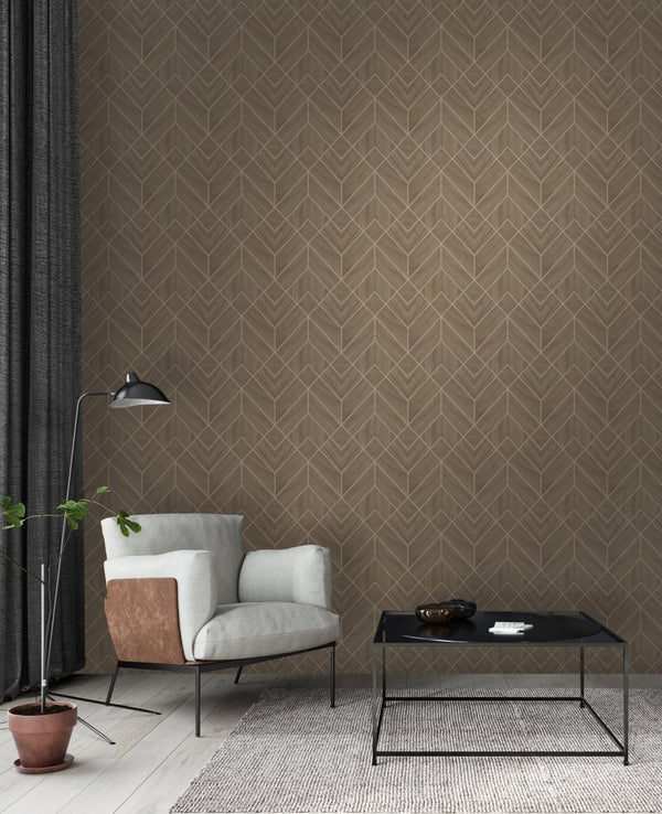 Papel Tapiz Marquetry - Tienda Interni